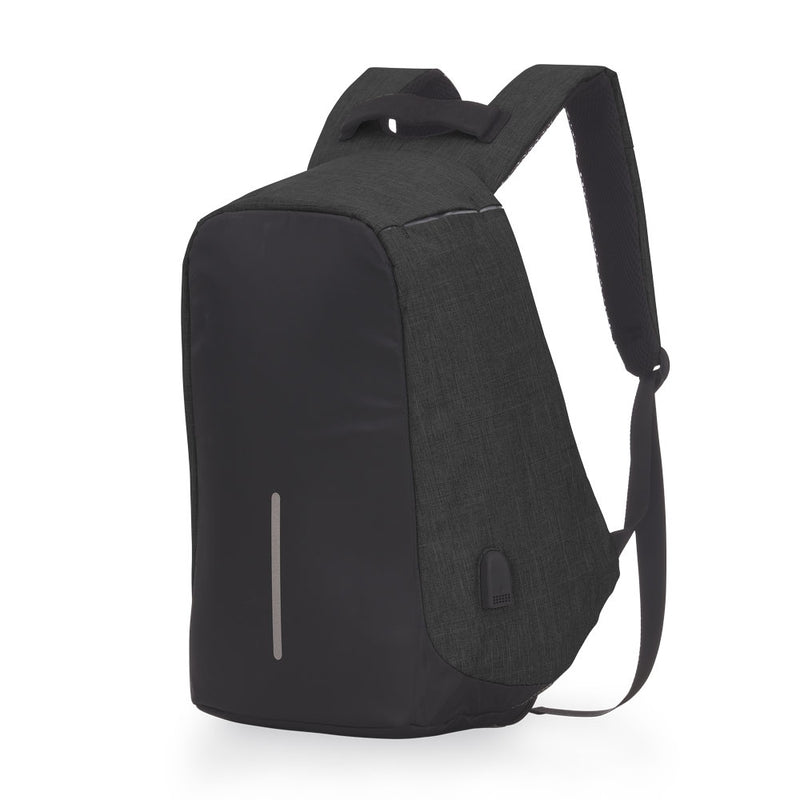 MOCHILA POLIÉSTER ANTI-FURTO USB