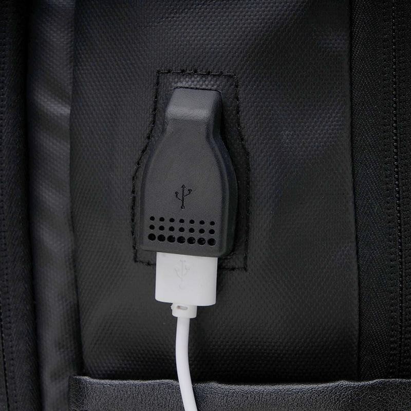 MOCHILA COURO SINTÉTICO USB 20L