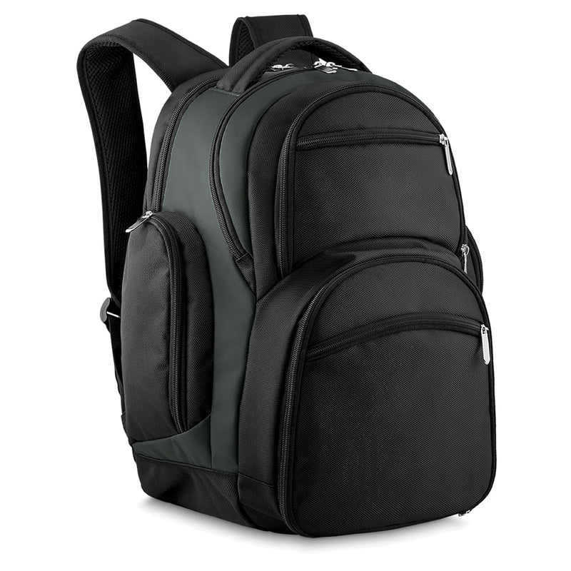 MOCHILA DE POLIÉSTER PARA NOTEBOOK COM COMPARTIMENTO TÉRMICO