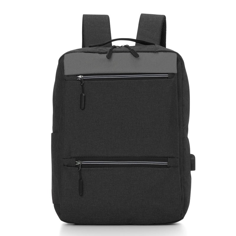 MOCHILA DE NYLON USB 21L