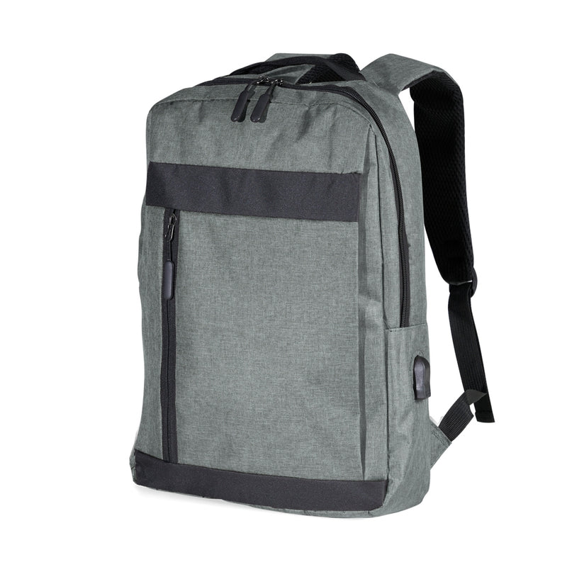 MOCHILA DE NYLON USB 21L