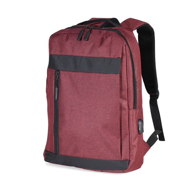 MOCHILA DE NYLON USB 21L