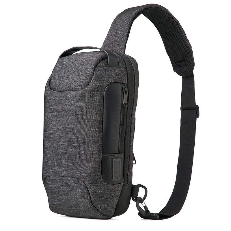 MOCHILA DE OMBRO USB ANTI-FURTO